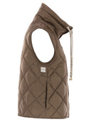 Maxmara The Cube Tegic Drip Proof Canvas Vadderad väst