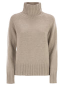 S Maxmara Turtleneck In Wool And Cashmere Yarn