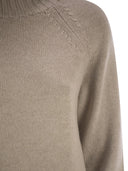 S Maxmara Turtleneck In Wool And Cashmere Yarn