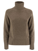 S Max Mara Turtleneck In Wool And Cashmere Yarn