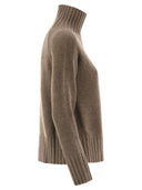S Max Mara Turtleneck In Wool And Cashmere Yarn