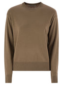 Max Mara Eco Crew Neck Sweater In Wool