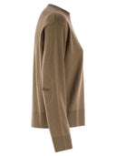 Max Mara Eco Crew Neck Sweater In Wool