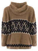 S Maxmara Ivan Jacquard Mohair Blend Sweatshirt
