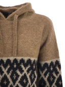 S Maxmara Ivan Jacquard Mohair Blend Sweatshirt