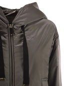 Maxmara The Cube Daria Drip Dowp Partna Wyściełana kurtka z kapturem