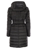 Maxmara The Cube Novef Reversible Down Jacket In Water Repellent Satin