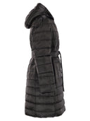 Maxmara The Cube Novef Reversible Down Jacket In Water Repellent Satin