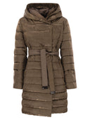 Maxmara The Cube Novef Vendbar dunjakke i vannavvisende sateng