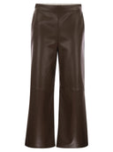 S Max Mara Amati Coated Fabric Trousers