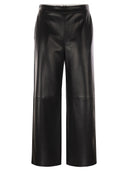 S Maxmara Amati Coated Fabric Trousers