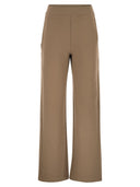 S Maxmara Pompeo Cotton Trousers With Logo