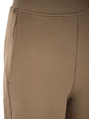 S Maxmara Pompeo Cotton Trousers With Logo