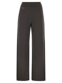 S Maxmara Pompeo Cotton Trousers With Logo