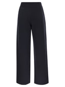 S Max Mara Pompeo Cotton Trousers With Logo
