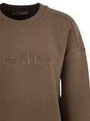 S Max Mara Monza Cotton Sweatshirt met logo