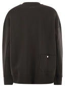 S Max Mara Monza Cotton Sweatshirt With Logo
