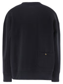 S Max Mara Monza Cotton Sweatshirt With Logo
