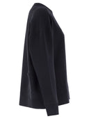 S Max Mara Monza Cotton Sweatshirt With Logo