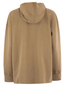 S Max Mara Visiera Sweatshirt Over In Cotton Jersey