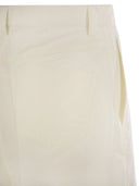 Pantaloncini di bermuda in cotone del guardaroba MVP e bermuda di seta