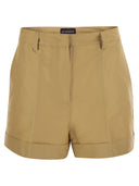 MVP -Garderobe Baumwoll- und Seiden -Bermuda -Shorts