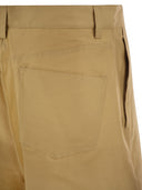 MVP -Garderobe Baumwoll- und Seiden -Bermuda -Shorts