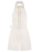 Mvp Wardrobe Linen Sleeveless Romper Suit