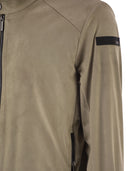 Rrd Roberto Ricci Designs Suede Effect Stretch Technical Biker Jacket