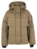 Canada Goose Junction Parka Down Jacket With Black Logo