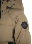 Canada Goose Junction Parka Down Jacket With Black Logo