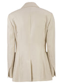 Maxmara Mxmvolonta Pure Linen Fabric Blazer