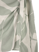 Maxmara Mxmstrano Printed Pure Silk Wrap Skirt