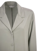 Maxmara Mxpaedo Silk Satin Shirt