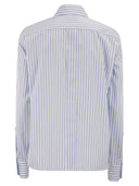 Maxmara Mxmaccenni Camisa De Popelina A Rayas