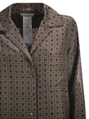 Maxmara Mxmdisco Camisa De Seda Estampada Semi Entallada