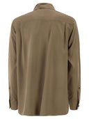 Maxmara Mxmsiamese sidencanvasskjorta