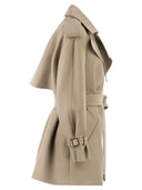 Maxmara Mxscacio Short Cotton Trench Coat