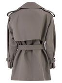 Maxmara Mxscacio Short Cotton Trench Coat