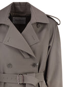 Maxmara Mxscacio Short Cotton Trench Coat