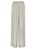 Maxmara Mxpmaga Silk Crêpe De Chine Trousers