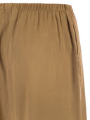 Maxmara Mxpdestino Linen And Viscose Wide Leg Trousers