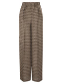 Pantalón Maxmara Mxmvischio De Seda Estampado