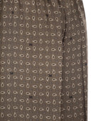 Pantalón Maxmara Mxmvischio De Seda Estampado