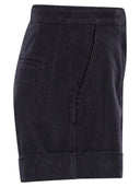 Maxmara Mxmcalca short en coton effet denim