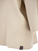 Maxmara Mxpsospiro Linen And Viscose V Neck Blouse