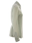 Maxmara Mxmgolfo 真丝雪纺衬衫搭配配套上衣