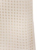 Maxmara Mxpgeode Openwork Cotton Midi Skirt
