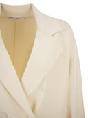 Maxmara Mxpcalte Double Breasted Viscose Crêpe Jacket