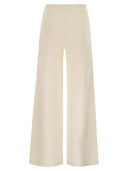 Maxmara Mxpsrillo viscose crêpe gebreide broek